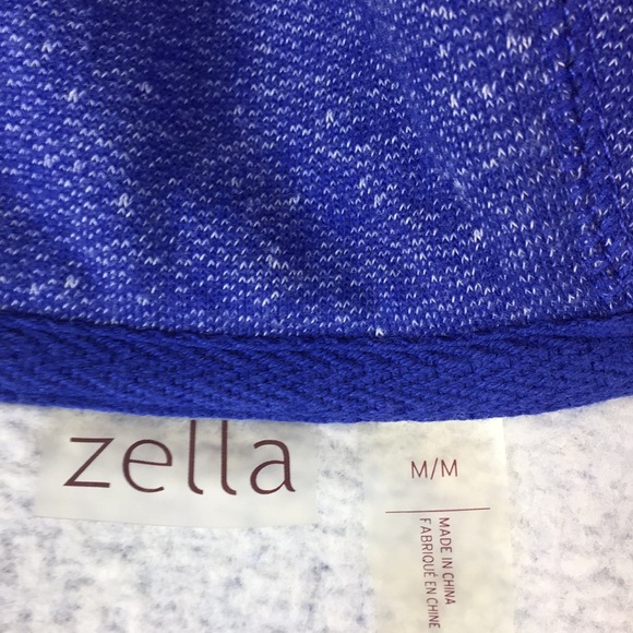 Zella Royal Blue Full Zip Nila Hoodie Pockets - Picture 8 of 8